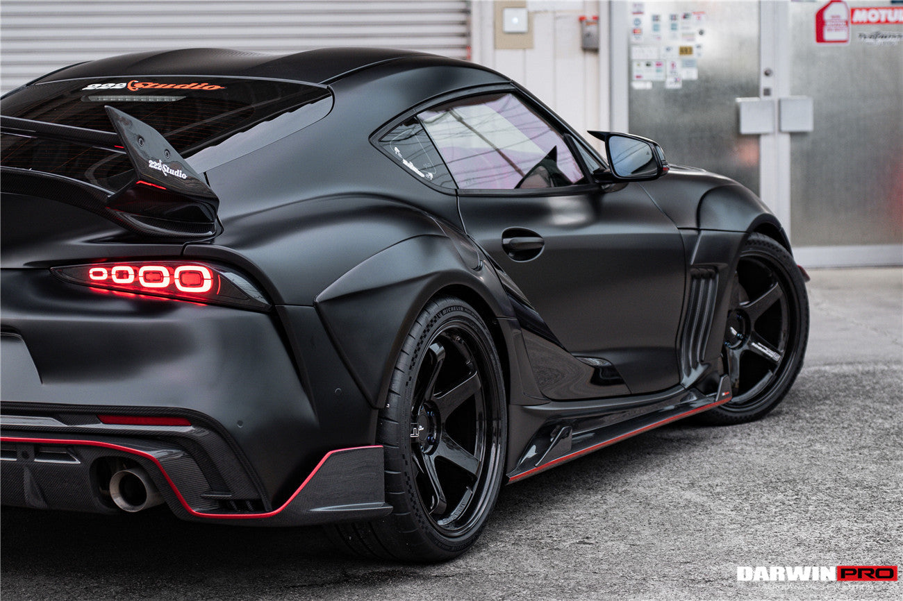 DarwinPRO 2019-UP Toyota GR Supra (J29 & DB) A90 A91 BKSS Style Part Carbon Fiber Rear Bumper