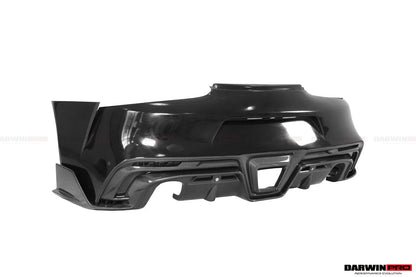 DarwinPRO 2019-UP Toyota GR Supra (J29 & DB) A90 A91 BKSS Style Part Carbon Fiber Rear Bumper