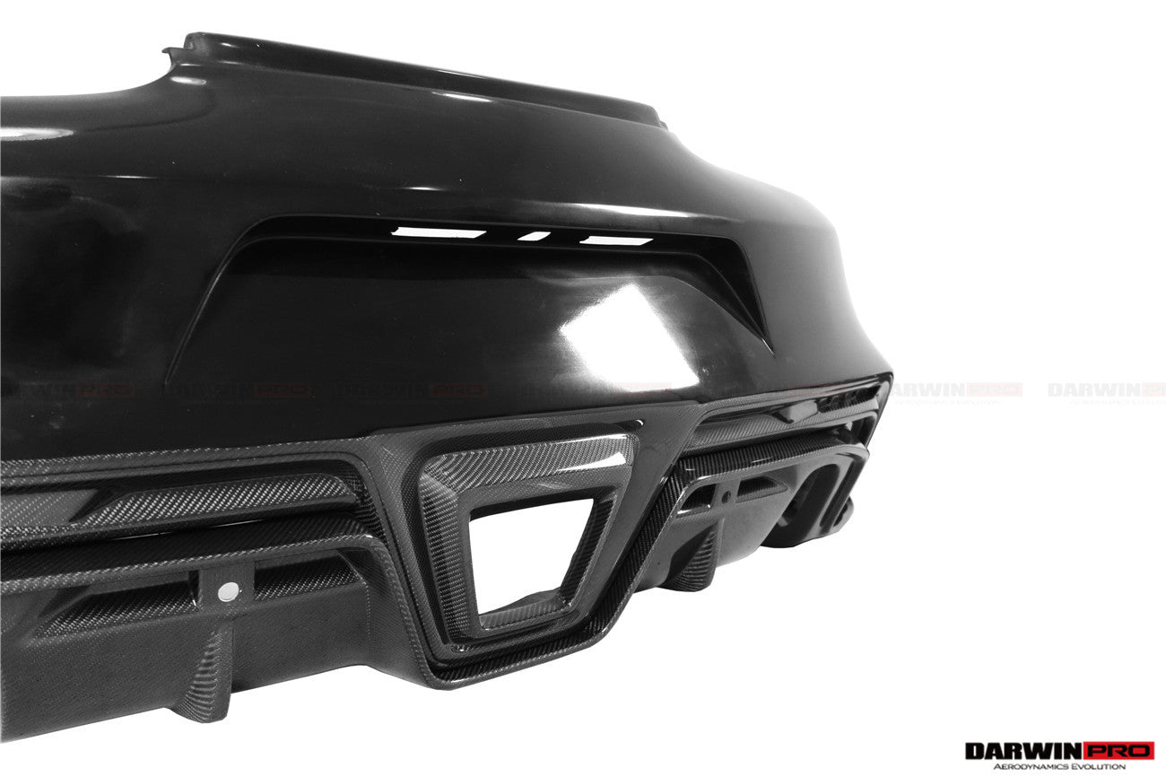 DarwinPRO 2019-UP Toyota GR Supra (J29 & DB) A90 A91 BKSS Style Part Carbon Fiber Rear Bumper
