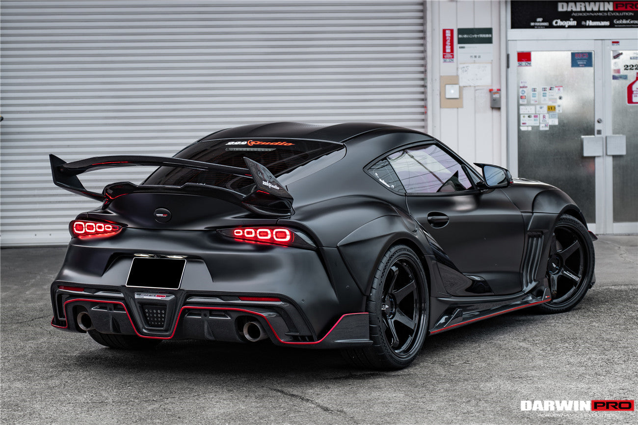 DarwinPRO 2019-UP Toyota GR Supra (J29 & DB) A90 A91 BKSS Style Part Carbon Fiber Rear Bumper