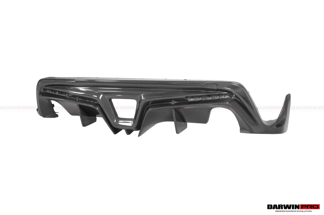 DarwinPRO 2019-UP Toyota GR Supra (J29 & DB) A90 A91 BKSS Style Carbon Fiber Rear Diffuser Lip