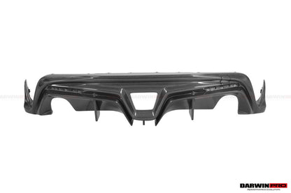 DarwinPRO 2019-UP Toyota GR Supra (J29 & DB) A90 A91 BKSS Style Carbon Fiber Rear Diffuser Lip
