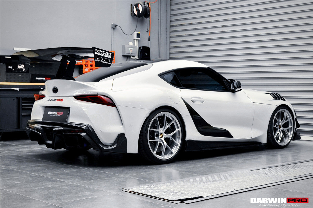 DarwinPRO 2019-UP Toyota GR Supra (J29 & DB) A90 A91 BKSS Style Carbon Fiber Side Skirts