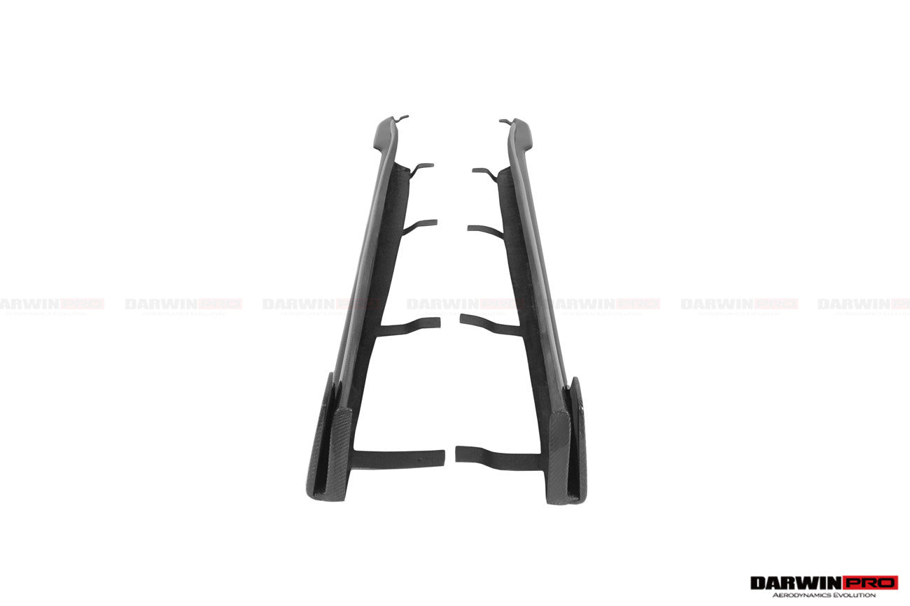 DarwinPRO 2019-UP Toyota GR Supra (J29 & DB) A90 A91 BKSS Style Carbon Fiber Side Skirts