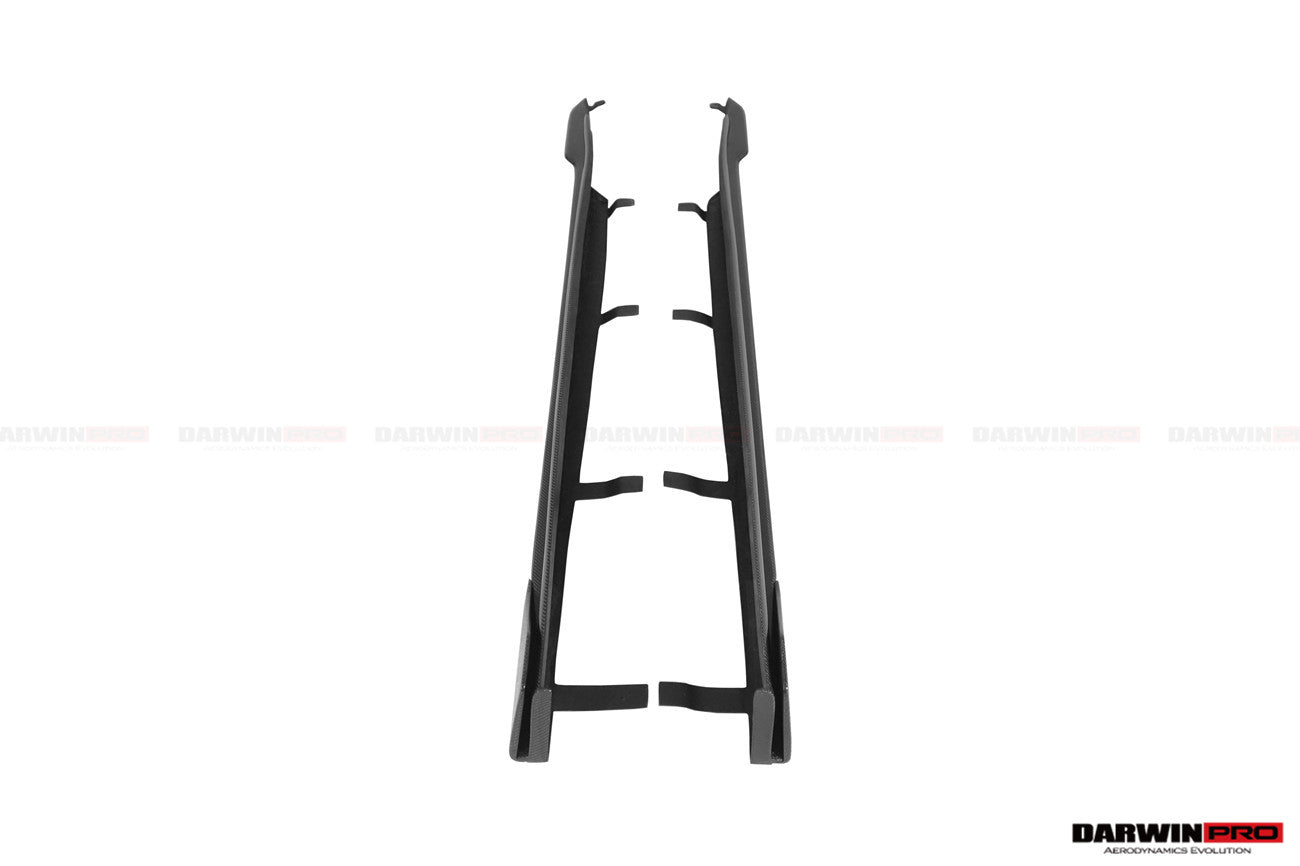 DarwinPRO 2019-UP Toyota GR Supra (J29 & DB) A90 A91 BKSS Style Carbon Fiber Side Skirts