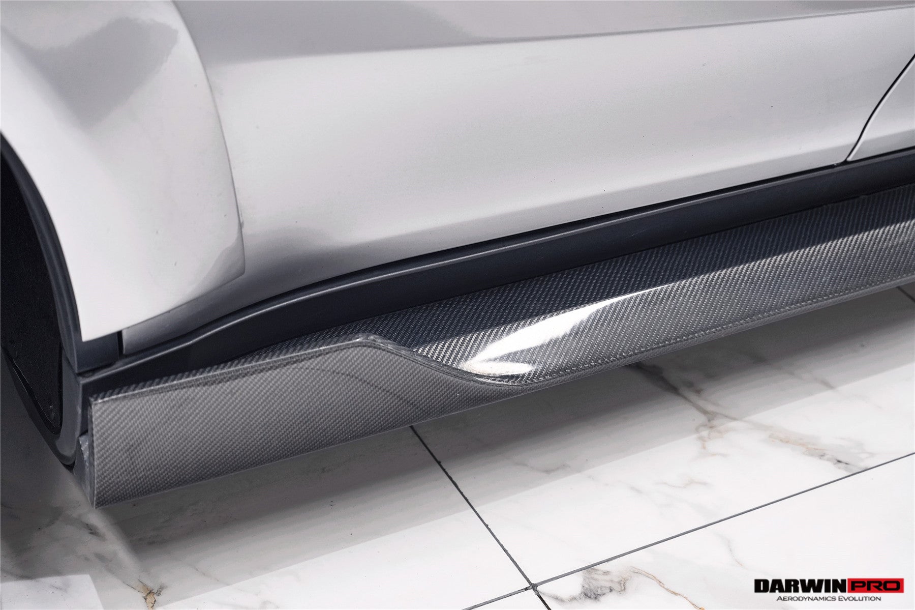 DarwinPRO 2020-2024 Tesla Model Y IMPII Performance Carbon Fiber Side Skirts