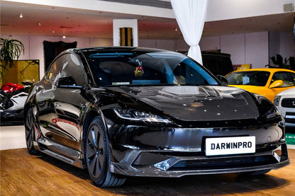 Kit de carrocería DarwinPRO 2024-2026 Tesla Model 3 Highland RWD AWD con diseño IMP de fibra de carbono