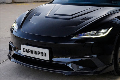 Kit de carrocería DarwinPRO 2024-2026 Tesla Model 3 Highland RWD AWD con diseño IMP de fibra de carbono