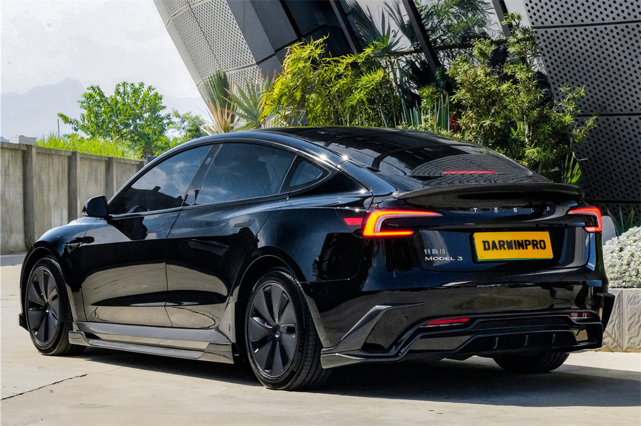 DarwinPRO 2024-2026 Tesla Model 3 Highland RWD AWD Performance Carbon Fiber IMP Design Trunk Spolier
