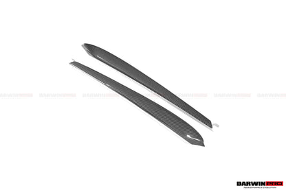DarwinPRO OEM Style Autoclave Carbon Fiber Door Trim Interior Replacement | 2020-2023 Tesla Model 3, Y