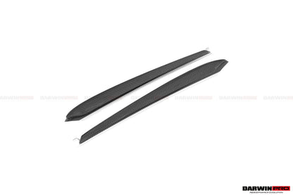 DarwinPRO OEM Style Autoclave Carbon Fiber Door Trim Interior Replacement | 2020-2023 Tesla Model 3, Y