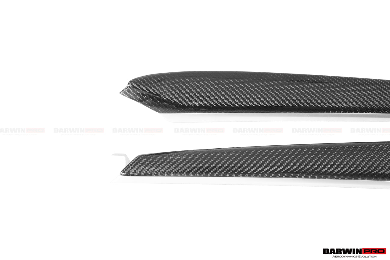 DarwinPRO OEM Style Autoclave Carbon Fiber Door Trim Interior Replacement | 2020-2023 Tesla Model 3, Y