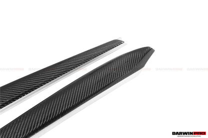 DarwinPRO OEM Style Autoclave Carbon Fiber Door Trim Interior Replacement | 2020-2023 Tesla Model 3, Y