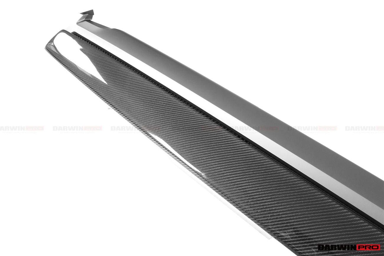 DarwinPRO 2020-2023 Tesla Model 3 Y OEM Style Autoclave Carbon Fiber Dashboard Trim Interior Replacement