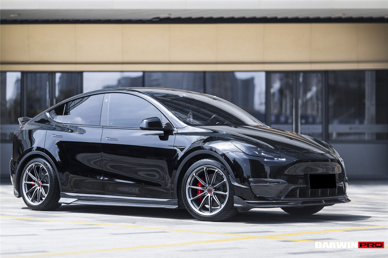 DarwinPRO IMP Performance Carbon Fiber Day Running Light Cover | 2020-2024 Tesla Model Y