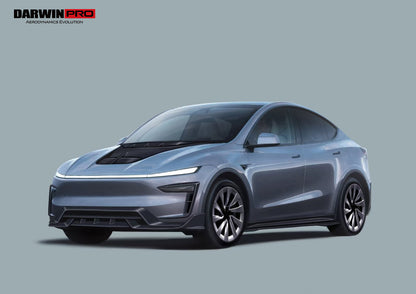 Cubierta de luz diurna de fibra de carbono autoclave DarwinPRO 2025-UP Tesla Model Y Refresh OX Style