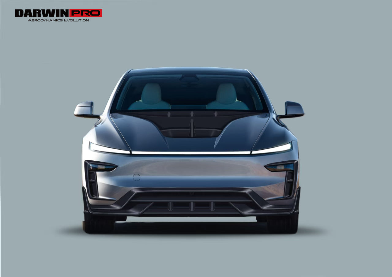 Cubierta de luz diurna de fibra de carbono autoclave DarwinPRO 2025-UP Tesla Model Y Refresh OX Style