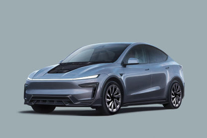 Carbonado 2025-UP Tesla Model Y Refresh OX Style Autoclave Carbon Fiber Hood - 2