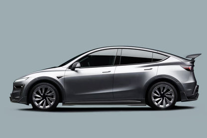 Carbonado 2025-UP Tesla Model Y Refresh OX Style Autoclave Carbon Fiber Front Splitter Lip