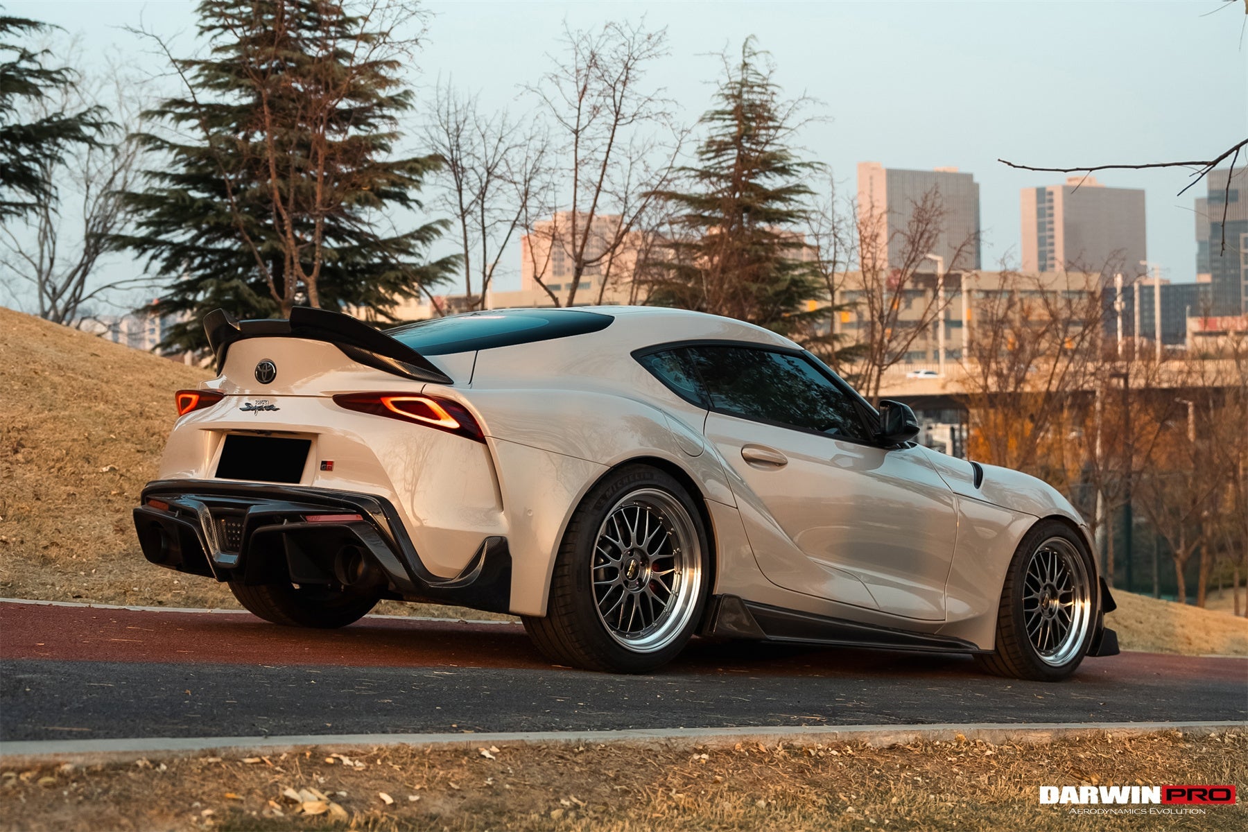 Alerón de maletero de fibra de carbono DarwinPRO 2019-2025 Toyota GR Supra (J29 y DB) A90 A91 BKSS2
