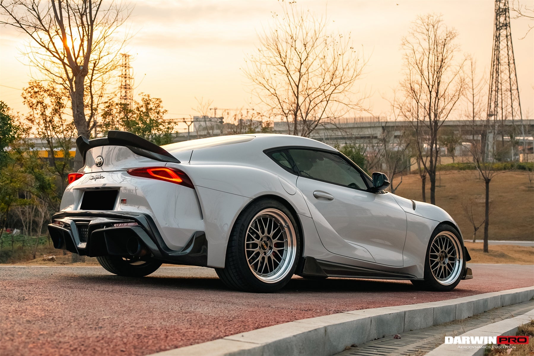 Alerón de maletero de fibra de carbono DarwinPRO 2019-2025 Toyota GR Supra (J29 y DB) A90 A91 BKSS2