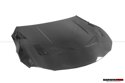 DarwinPRO 2019-UP Toyota GR Supra (J29 DB) A90 A91 BKSS Style Carbon Fiber Hood