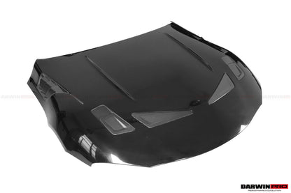 DarwinPRO 2019-UP Toyota GR Supra (J29 DB) A90 A91 BKSS Style Carbon Fiber Hood
