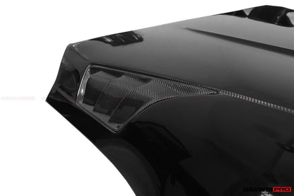 DarwinPRO 2019-UP Toyota GR Supra (J29 DB) A90 A91 BKSS Style Carbon Fiber Hood