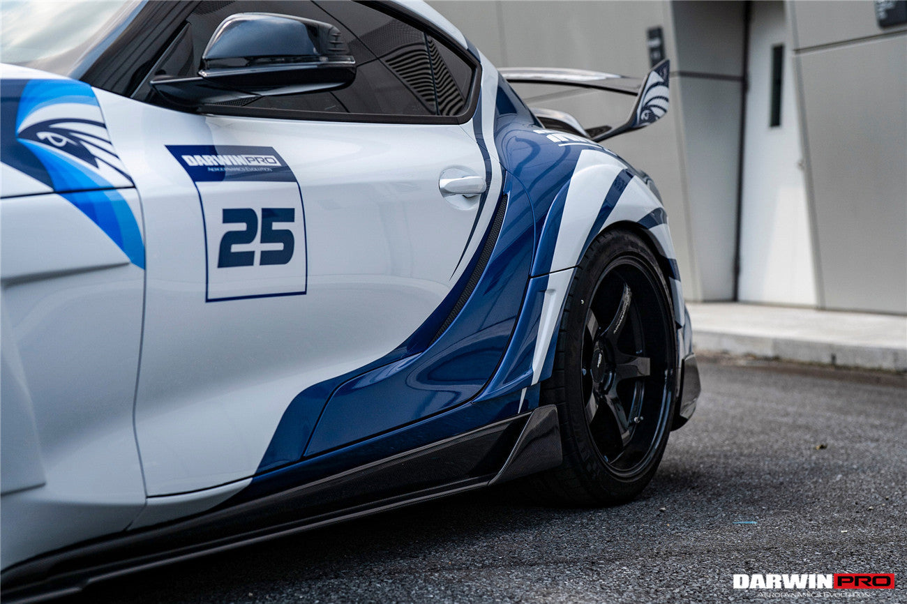 DarwinPRO 2019-UP Toyota GR Supra (J29 & DB) A90 A91 BKSSII Style Part Carbon Fiber Full Wide Body Kit