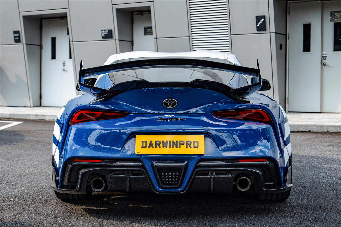 DarwinPRO 2019-UP Toyota GR Supra (J29 & DB) A90 A91 BKSSII Style Part Carbon Fiber Full Wide Body Kit