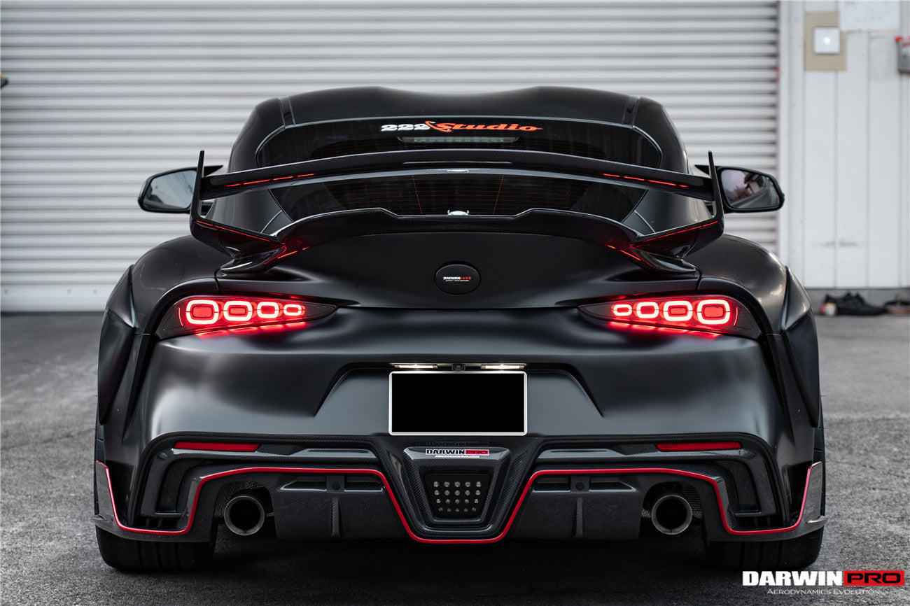 Alerón de fibra de carbono estilo DarwinPRO BKSSII | Toyota GR Supra 2019-2025