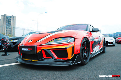 DarwinPRO 2019-UP Toyota GR Supra (J29 & DB) A90 A91 BKSSII Style Part Carbon Fiber Full Wide Body Kit