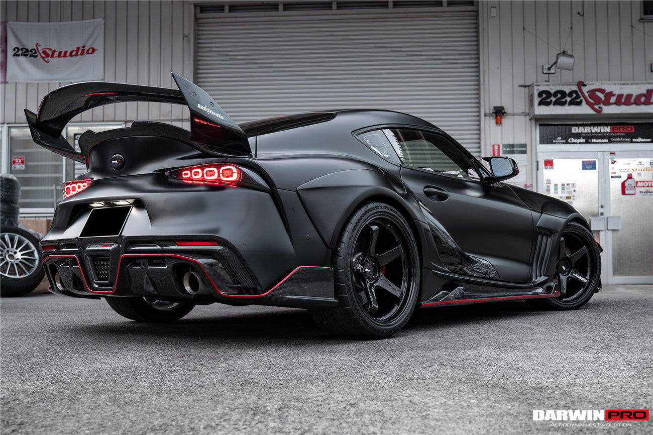 Alerón de fibra de carbono estilo DarwinPRO BKSSII | Toyota GR Supra 2019-2025