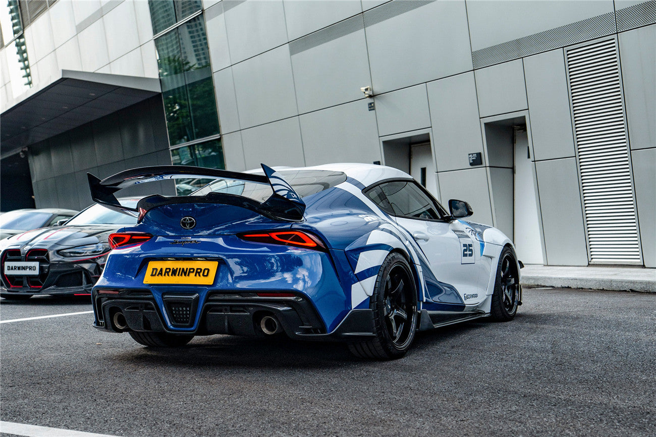 DarwinPRO 2019-UP Toyota GR Supra (J29 & DB) A90 A91 BKSSII Style Part Carbon Fiber Full Wide Body Kit