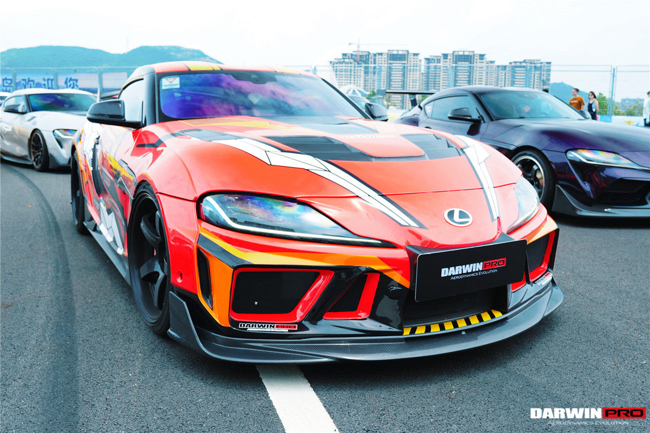 DarwinPRO 2019-UP Toyota GR Supra (J29 & DB) A90 A91 BKSSII Style Part Carbon Fiber Full Wide Body Kit