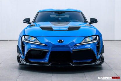 Capó de fibra de carbono DarwinPRO para Toyota GR Supra (J29 DB) 2019-UP (estilo A90 A91 BKSSII)