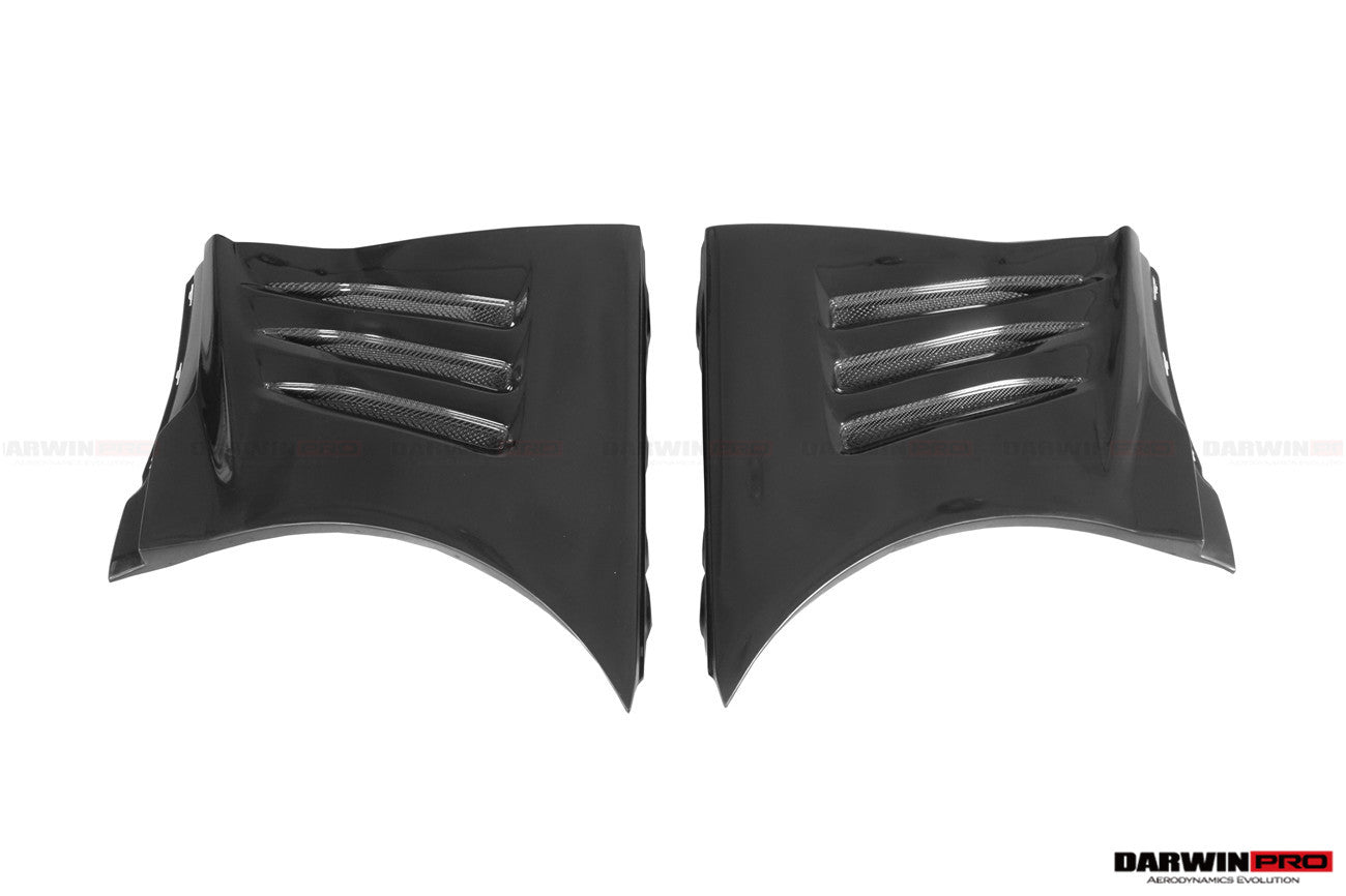DarwinPRO 2019-UP Toyota GR Supra (J29 & DB) A90 A91 BKSSII Style Part Carbon Fiber Side Skirts & Fender