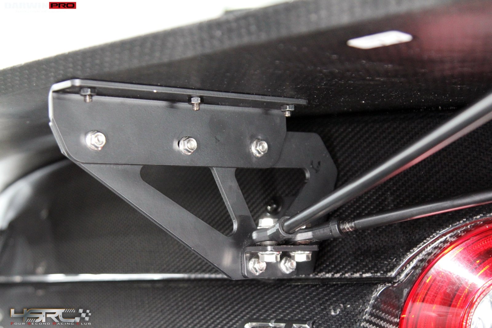 DarwinPRO Nissan GTR R35 2008+ Autoclave Carbon Fiber R1 - D Drag Spoiler Wing - DarwinPRO X 4SRC - 7