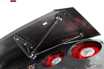 DarwinPRO Nissan GTR R35 2008+ Autoclave Carbon Fiber R1 - D Drag Spoiler Wing - DarwinPRO X 4SRC - 8