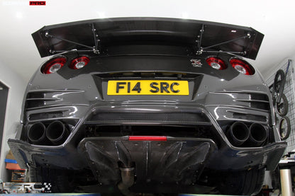 DarwinPRO Nissan GTR R35 2008+ Autoclave Carbon Fiber R1 - D Drag Spoiler Wing - DarwinPRO X 4SRC - 9