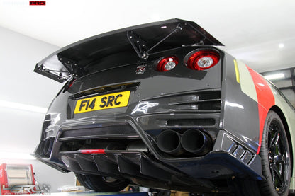 DarwinPRO Nissan GTR R35 2008+ Autoclave Carbon Fiber R1 - D Drag Spoiler Wing - DarwinPRO X 4SRC - 10