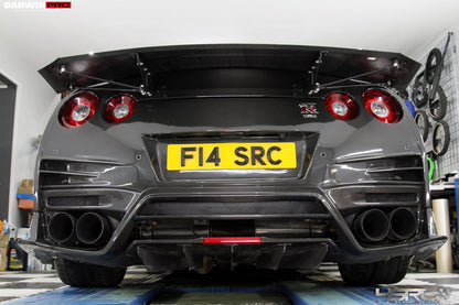 DarwinPRO Nissan GTR R35 2008+ Autoclave Carbon Fiber R1 - D Drag Spoiler Wing - DarwinPRO X 4SRC - 6