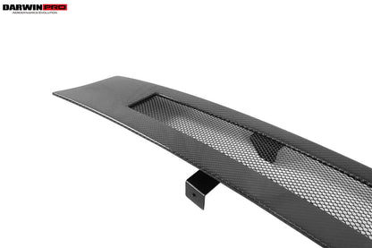 Base de alerón de fibra de carbono DarwinPRO 2016-2025 Audi R8 GEN2 Coupé SOLAMENTE