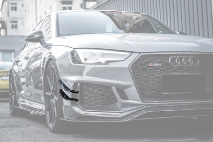 DarwinPRO 2017-2019 Audi RS4 B9 BKSS Style Front Canards