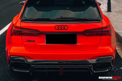 DarwinPRO BKSS Style Rear Diffuser | 2019-2025 Audi RS6 Avant C8 & RS7 Quattro