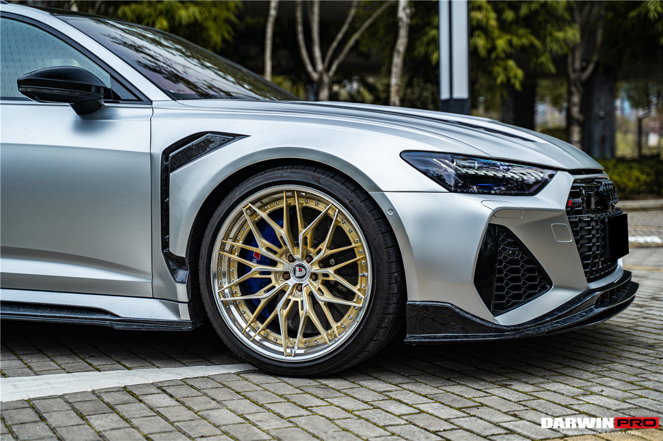 DarwinPRO BKSS Style Front Lip | 2019-2025 Audi RS6 Avant C8 & RS7 Quattro