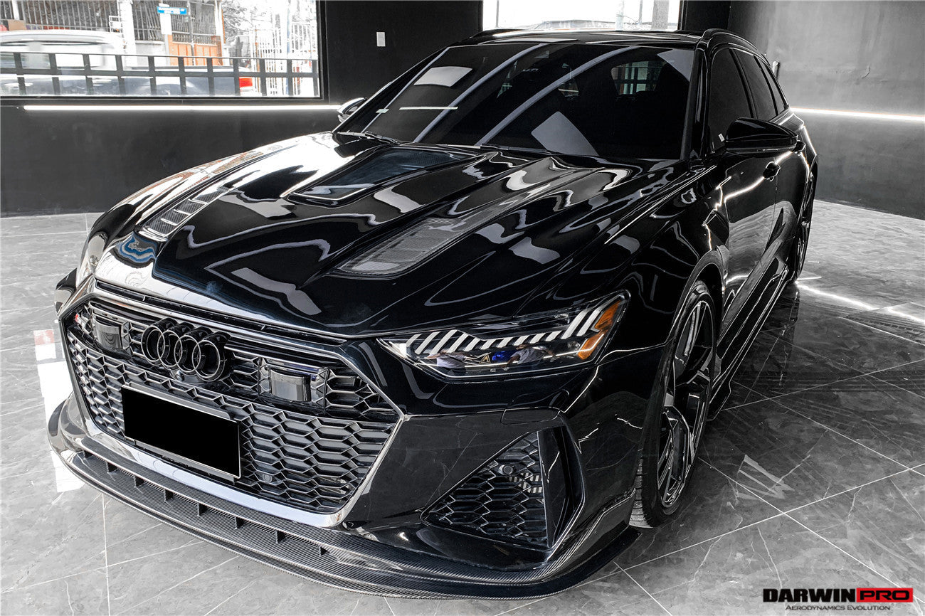 DarwinPRO BKSS Style Front Lip | 2019-2025 Audi RS6 Avant C8 & RS7 Quattro