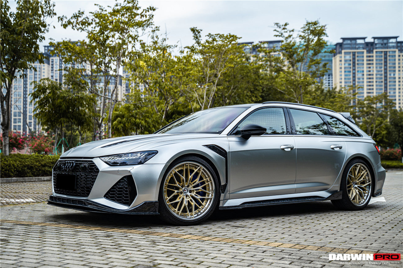 DarwinPRO BKSS Style Front Lip | 2019-2025 Audi RS6 Avant C8 & RS7 Quattro