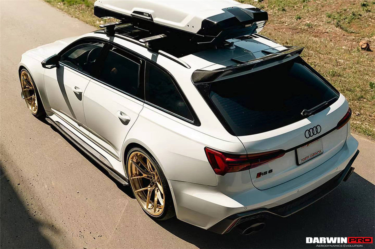 Alerón de techo estilo BKSS para Audi RS6 Avant C8 DarwinPRO 2019-2024