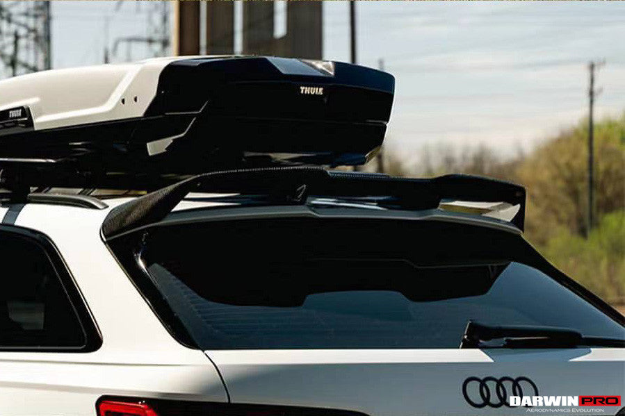 Alerón de techo estilo BKSS para Audi RS6 Avant C8 DarwinPRO 2019-2024